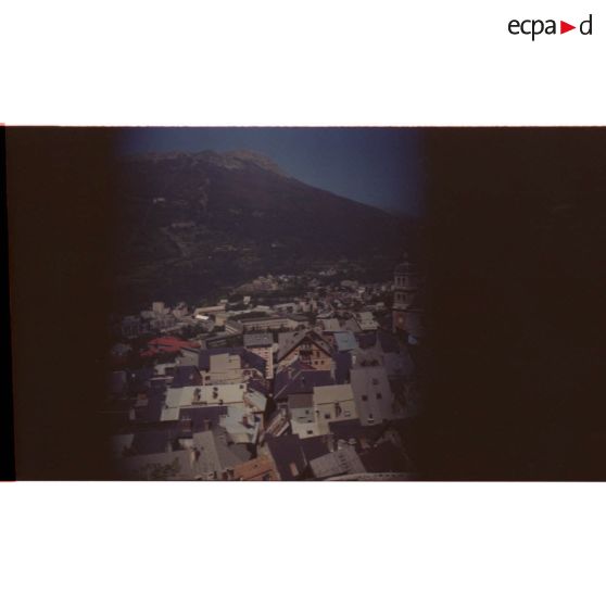 Citadelle de Briançon. La ville close. [légende d'origine]<br>