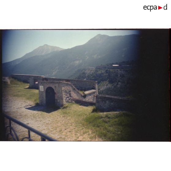 Citadelle de Briançon. Remparts est. [légende d'origine]<br>