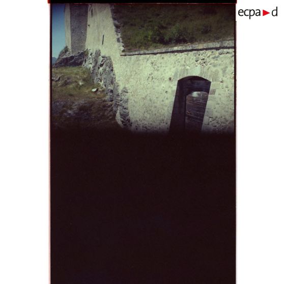 Citadelle de Briançon. Flanc est. [légende d'origine]<br>