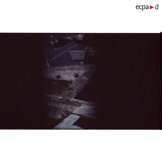 Citadelle de Briançon. Dessus de la porte de Pignerol. [légende d'origine]<br>