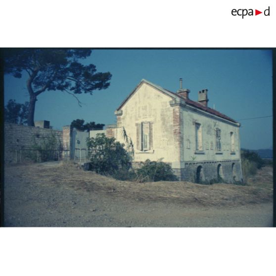 Corps de garde défensif de la batterie française. [légende d'origine]