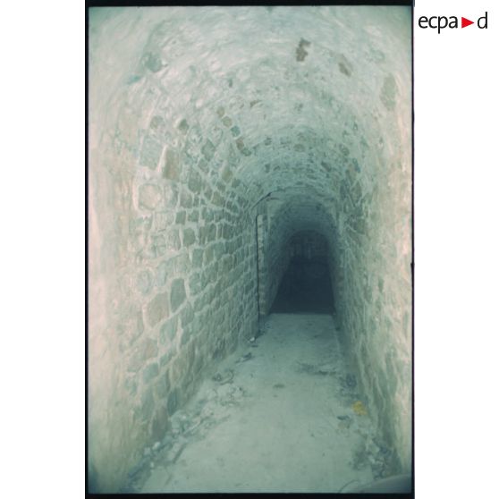 Une partie des dessous est inondée. [légende d'origine]