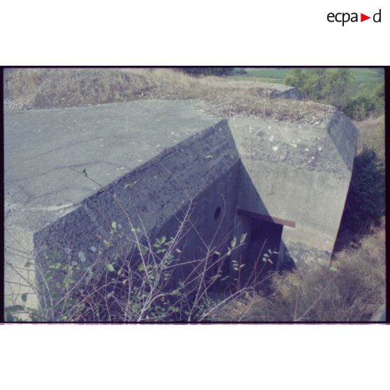 Arrière de casemate M272. [légende d'origine]