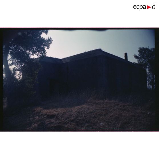 Arrière de casemate M272. [légende d'origine]