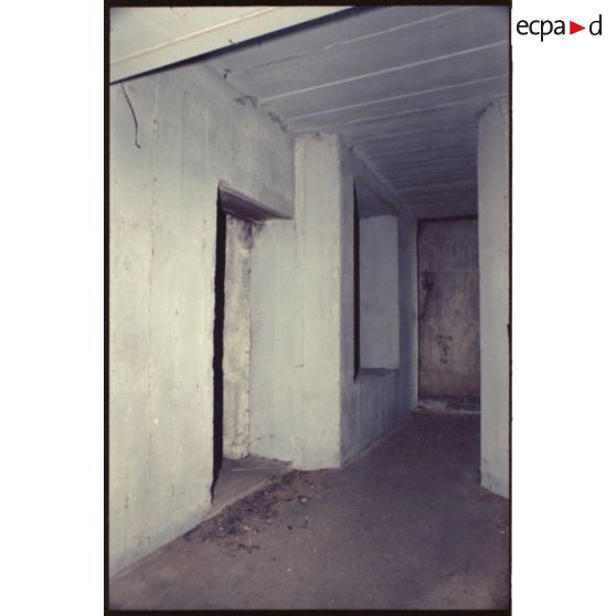 Intérieur d'une casemate. [légende d'origine]