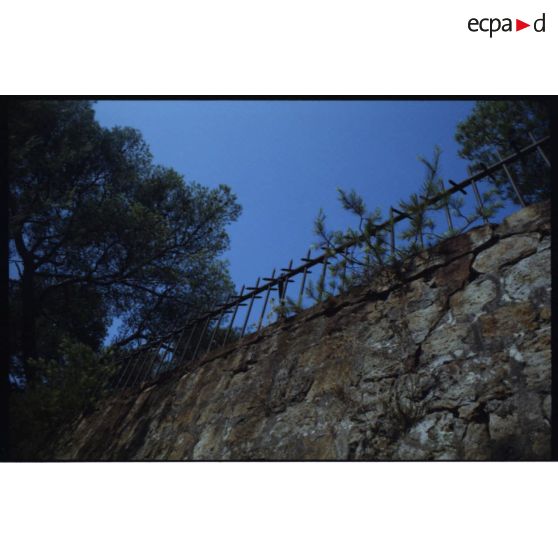 Fort de la Bayarde. Grille défensive. [légende d'origine]