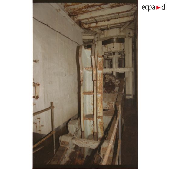 Monte Grosso. Contrepoids de la tourelle de 75 mle 33. [légende d'origine]