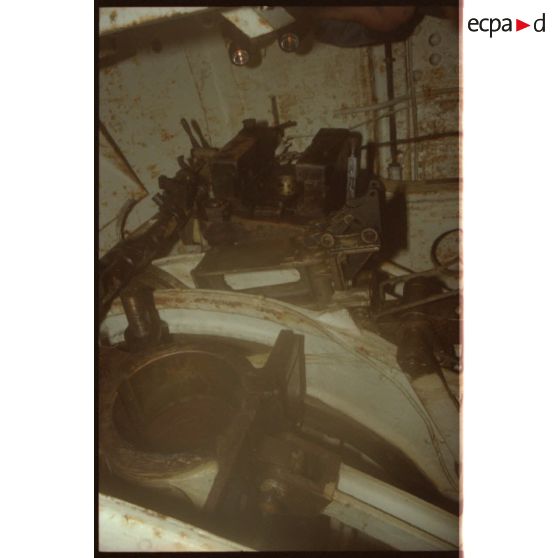 Monte Grosso. Chambre de tir du Bloc 6. [légende d'origine]