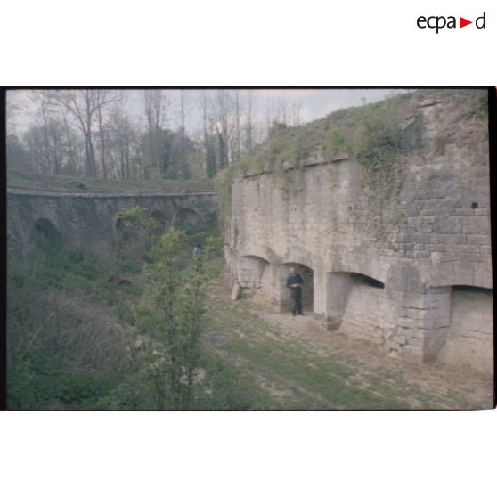 Caponnière de tête. [légende d'origine]