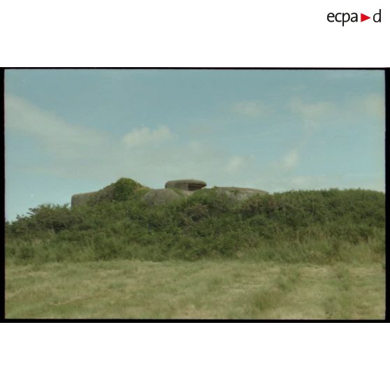 Fort de l'Eve. Poste de direction de tir français. [légende d'origine]