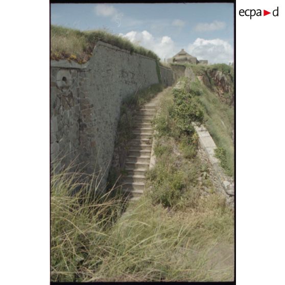 Accès au poste photo-électrique. [légende d'origine]