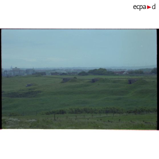 Batterie allemande au nord du fort. [légende d'origine]