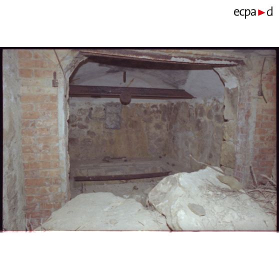 Puits du monte-charge. [légende d'origine]