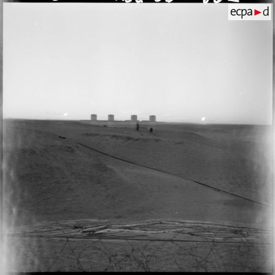 Camp du 2e groupement motorisé saharien (2e GMS).