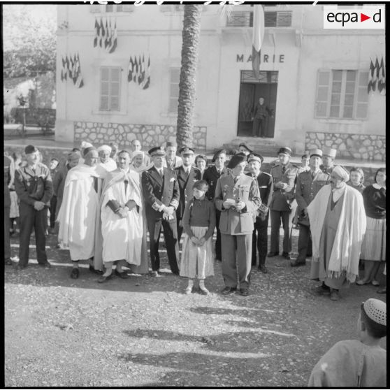 Mekla. Cérémonie officielle de l'installation de la délégation spéciale.