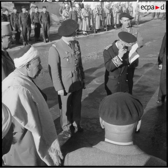 Mekla. Cérémonie officielle de l'installation de la délégation spéciale.