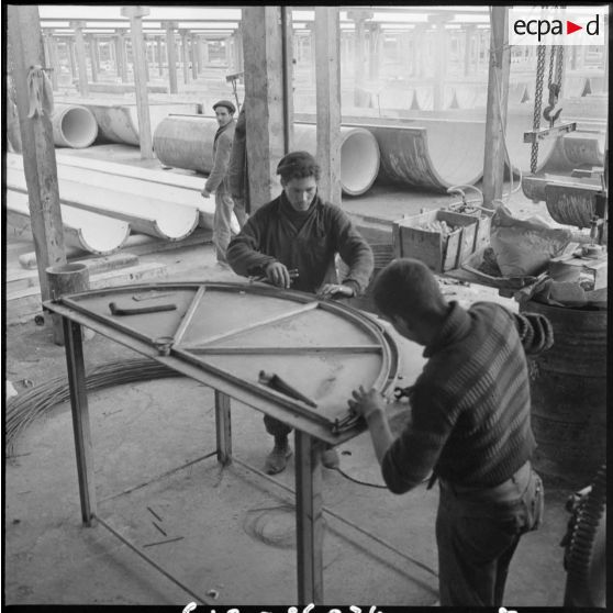 M'Sila. Usine Socoman.