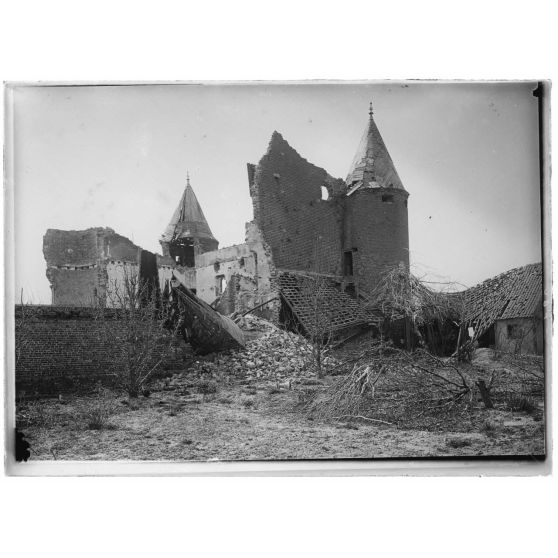 [Château de Verpillières (Somme), 1917.]