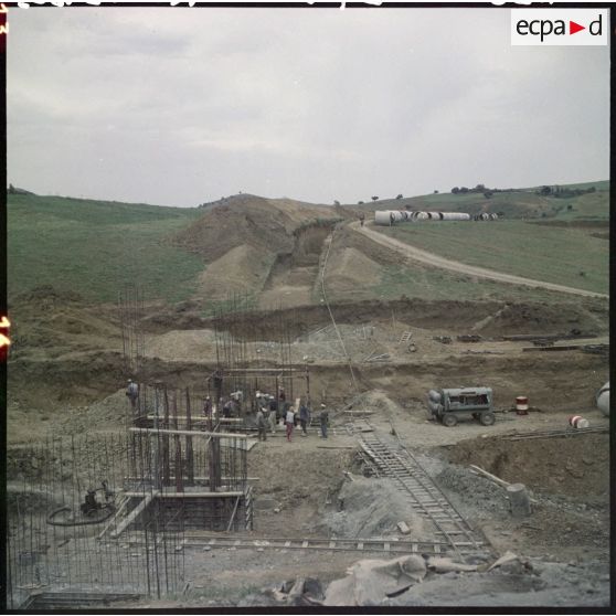 Mission de protection des travaux de l'hydraulique du 2ème régiment d'infanterie de marine (2e RIMa).