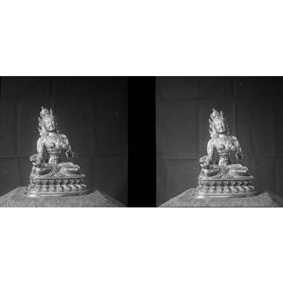 [1329. Musée de l'Ecole française d'Extrême-Orient. Hanoï. 1908. Bodhisattva.]