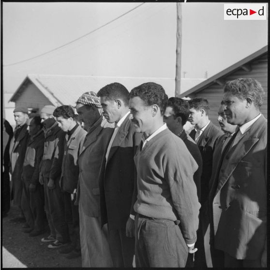 Téfeschoun. Centre d'hébergement. Les détenus libérés.