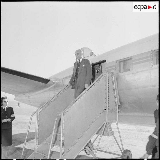 Maison Blanche. Arrivée de Pierre Guillaumat.