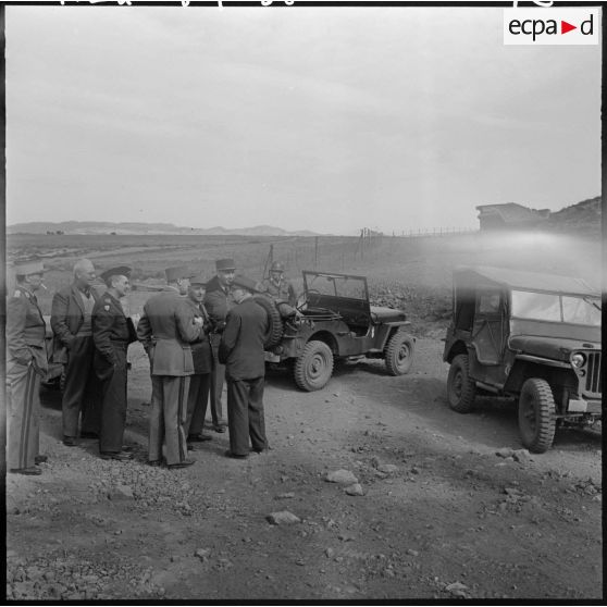 Inspection du général Allard dans l'est constantinois. Arrivée à Negrine.