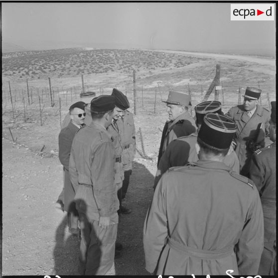 Inspection du général Allard dans l'est constantinois.