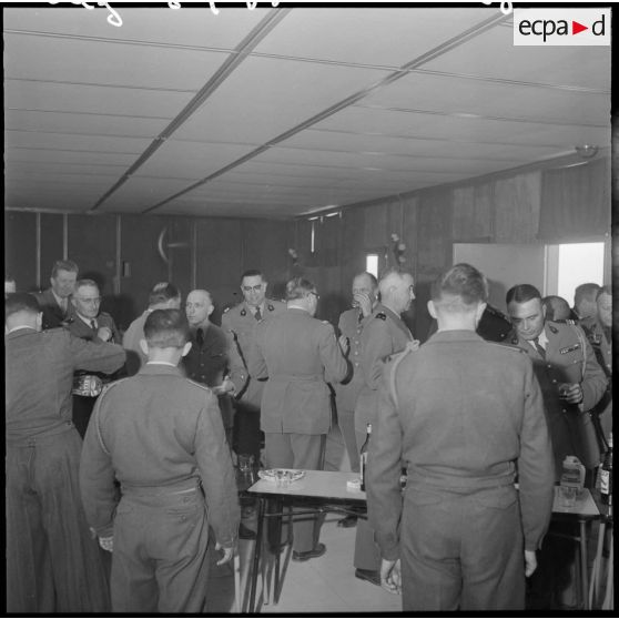 Inspection du général Allard dans l'est constantinois. Réception.