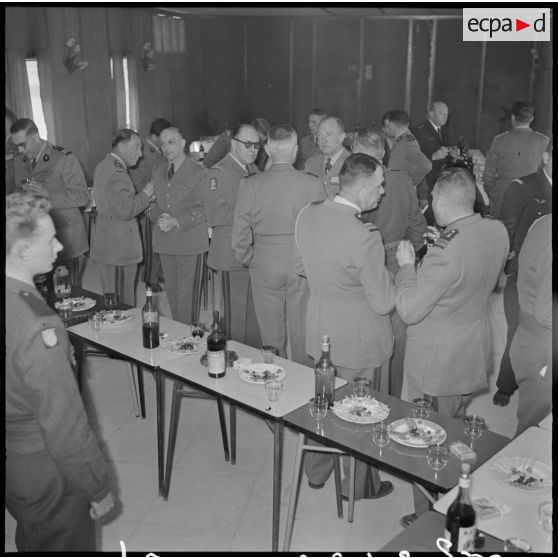 Inspection du général Allard dans l'est constantinois. Réception.