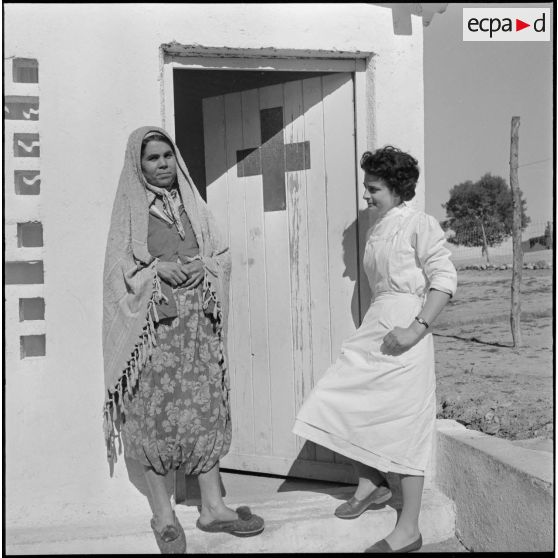 Mission de l'armée en Algérie : l'armée soigne.