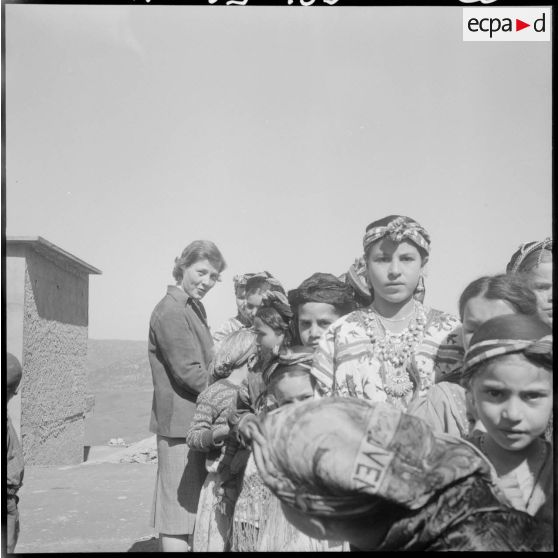 Agouni-Gueghrane. La jeunesse kabyle.
