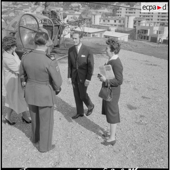 Tizi Ouzou. Arrivée de madame Massu.