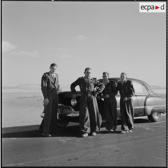 N'Goussa. Des soldats.