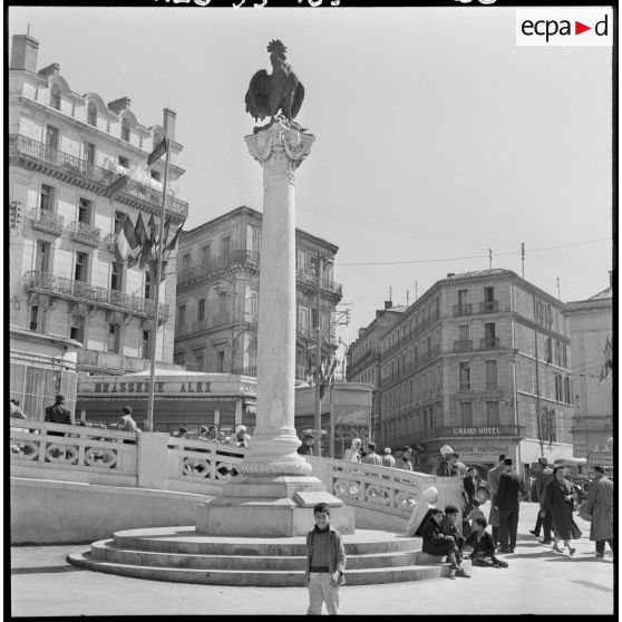 Constantine. Monument au coq.