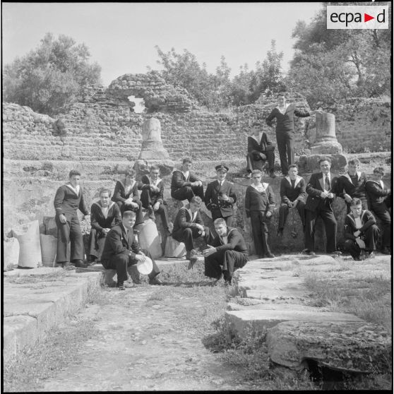 Tipasa. Le petit théâtre du 2ème et 3ème siècle.