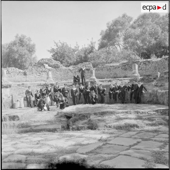 Tipasa. Le petit théâtre du 2ème et 3ème siècle.