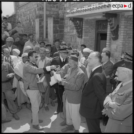 Taourirt Mimoun. Discours de bienvenue du délégué spécial.