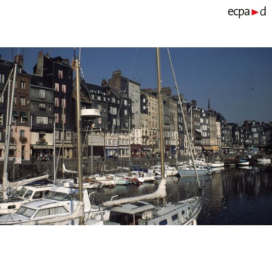 Honfleur (14). Le port.