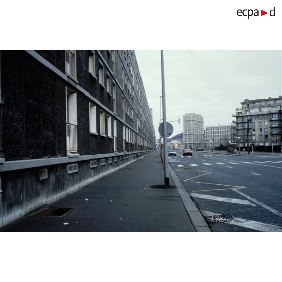 Le Havre (76). Centre ville.