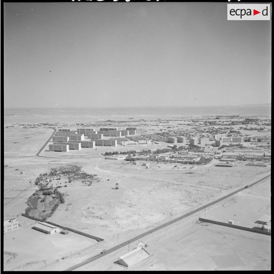 Vue aérienne de Colomb-Béchar.
