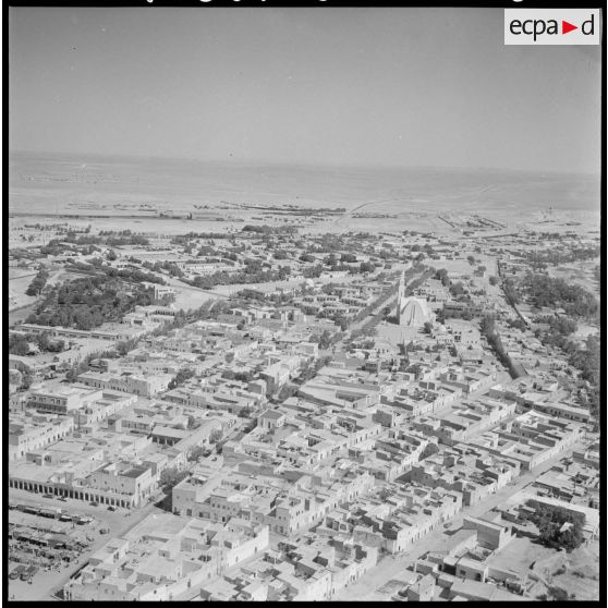 Vue aérienne de Colomb-Béchar.