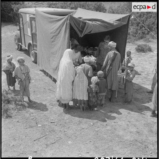 Secteur de Miliana. Infirmière volante installé à Oued-el-Haad.