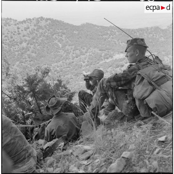 Le détachement de liaison et d'observation (DLO) en observation.