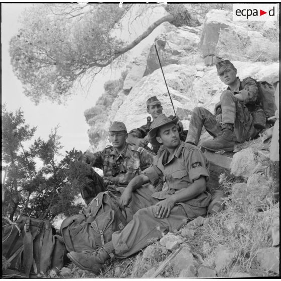 Le détachement de liaison et d'observation (DLO) en observation.