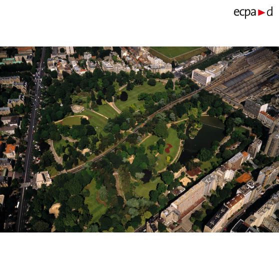 Paris 14e. Parc de Montsouris.