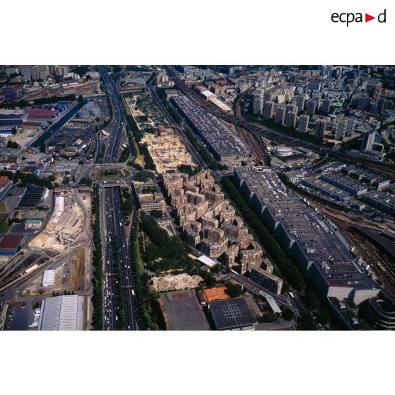 Paris 19e et Paris 18e. Secteur Porte d'Aubervilliers.