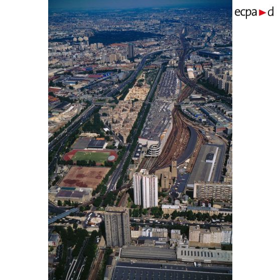 Paris 19e et Paris 18e. Secteur Boulevard Ney.