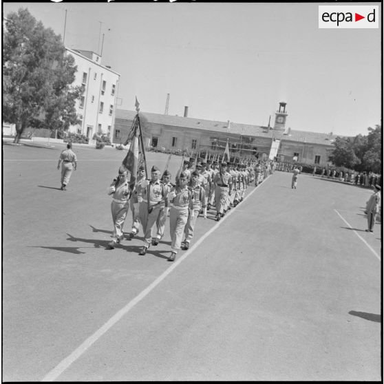 Défilé des troupes.