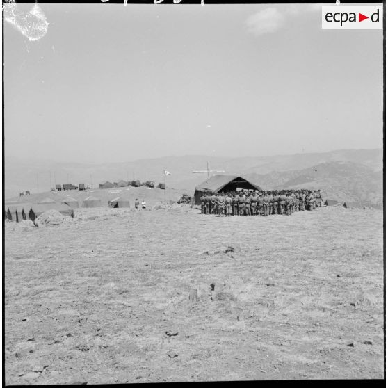 Messe au poste de commandement Artois.